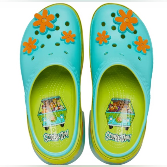 Crocs Scooby-Doo! Siren Clog - Lime Punch Unisex - Picture 5 of 11
